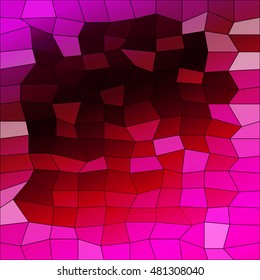 square pink polygonal background. vector illustration. for design, presentation, wallpaper