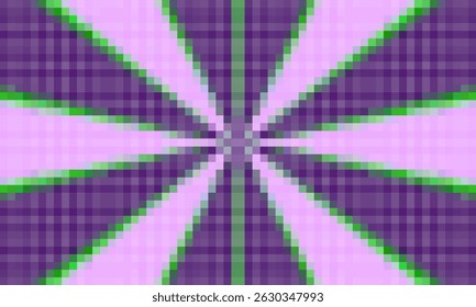 square pixel pattern vector art