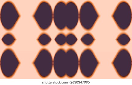 square pixel pattern vector art