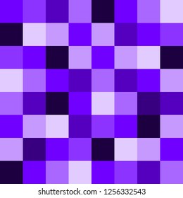 Square polygon shape digital art pattern abstract mix purple color background vector
