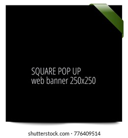 Square pop up web bunner 250x250