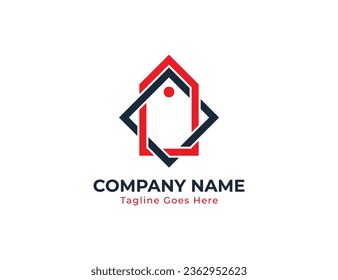 Square Price Tag Coupon Logo Concept icon sign symbol Element Design. Discount, Store, Offer, Shop Logotype. Vector illustration template