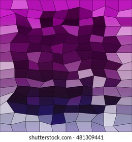 square purple and blue polygonal background. vector illustration. for design, presentation, wallpaper