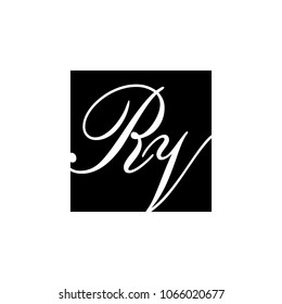 square r v vector logo 