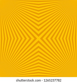 square and radiant backdrop with ray sunburst vector illustration