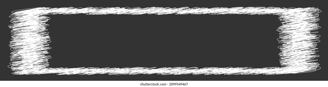 Square, rectangle scribbling, sketchy, sketch doodle lines element. Random wavy, billowy, waving lines 