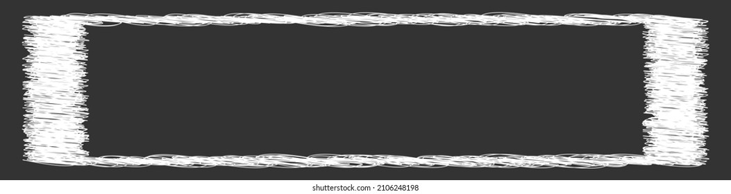 Square, rectangle scribbling, sketchy, sketch doodle lines element. Random wavy, billowy, waving lines 