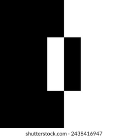 Square and or Rectangle Shape in Contrast Color, Black White, can use for Wallpaper, Cover, Decoration, Ornate, Ornament, Background, Wrapping, Fabric, Textile, Fashion, Tile, Carpet Pattern, etc.