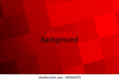 square red and black color background abstract art vector geometric