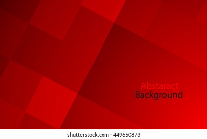 square red and black color background abstract art vector geometric