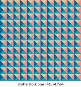 Square retro color background