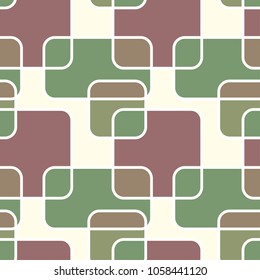 square retro pattern vector illustration 