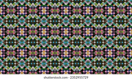 square rhombus abstract pattern background