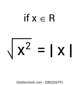 Square Root And Absolute Value Formula