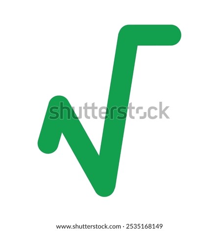 Square root icon pack. Math root number formula vector sign. Mathematic square root of x icon.