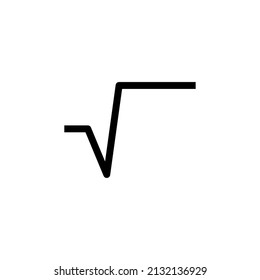 Square Root Or Radical Symbol In Mathematics