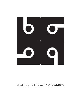 Square with Rotation 69 number or b letter