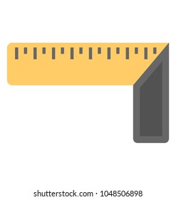 A square ruler for carpentry 
