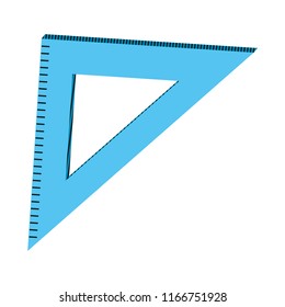 square ruler school tool education