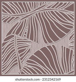 square scarves and hijab design for printing