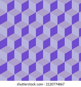 Square seamless background colorful abstract cube or geometric pattern. Colorful design, vector wallpaper, Vector illustration.