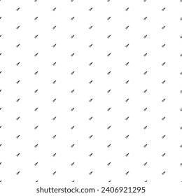 Square seamless background pattern from black pliers symbols. The pattern is evenly filled. Vector illustration on white background