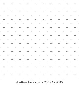 Square seamless background pattern from black 200 percent symbols are different sizes and opacity. The pattern is evenly filled. Vector illustration on white background