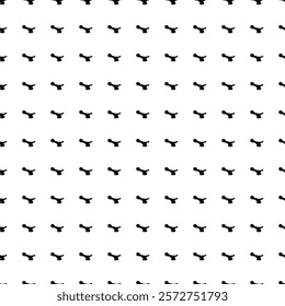 Square seamless background pattern from black cordless angle grinder symbols. The pattern is evenly filled. Vector illustration on white background