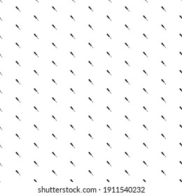 Square seamless background pattern from geometric shapes. The pattern is evenly filled with black screwdriver symbols. Vector illustration on white background