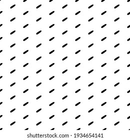 Square seamless background pattern from geometric shapes. The pattern is evenly filled with big black zucchini symbols. Vector illustration on white background