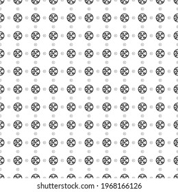 Square seamless background pattern from geometric shapes are different sizes and opacity. The pattern is evenly filled with big black electrical board symbols. Vector illustration on white background
