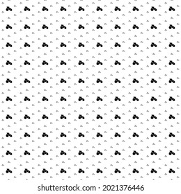 Square seamless background pattern from geometric shapes are different sizes and opacity. The pattern is evenly filled with black tractor symbols. Vector illustration on white background