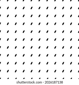 Square seamless background pattern from geometric shapes. The pattern is evenly filled with black surf board symbols. Vector illustration on white background