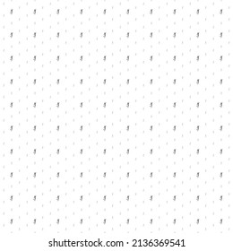 Square seamless background pattern from geometric shapes are different sizes and opacity. The pattern is evenly filled with small black football soccer symbols. Vector illustration on white background