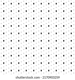 Square seamless background pattern from geometric shapes are different sizes and opacity. The pattern is evenly filled with small black t-shirt symbols. Vector illustration on white background