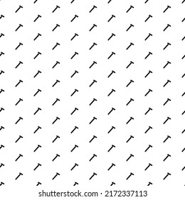 Square seamless background pattern from geometric shapes. The pattern is evenly filled with big black mens razor symbols. Vector illustration on white background