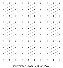 Square seamless background pattern from geometric shapes are different sizes and opacity. The pattern is evenly filled with small black owl symbols. Vector illustration on white background