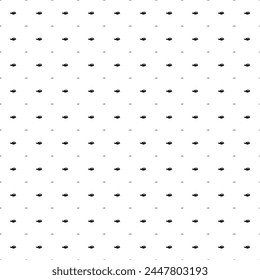 Square seamless background pattern from geometric shapes are different sizes and opacity. The pattern is evenly filled with small black vise symbols. Vector illustration on white background