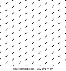 Square seamless background pattern from geometric shapes. The pattern is evenly filled with big black up arrows. Vector illustration on white background