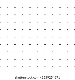 Square seamless background pattern from geometric shapes. The pattern is evenly filled with small black electric car symbols. Vector illustration on white background