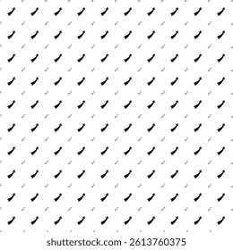 Square seamless background pattern from geometric shapes are different sizes and opacity. The pattern is evenly filled with big black up arrows. Vector illustration on white background