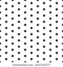 Square seamless background pattern from geometric shapes. The pattern is evenly filled with black octagon symbols. Vector illustration on white background