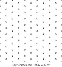 Square seamless background pattern from geometric shapes. The pattern is evenly filled with small black advantage of oncoming traffic signs. Vector illustration on white background