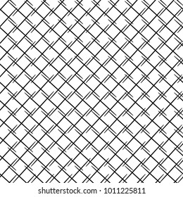 Square seamless pattern. Fashion graphic background design. Modern stylish abstract texture. Monochrome template for prints, textiles, wrapping, wallpaper, website etc. Vector illustration