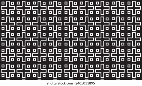 Square Seamless pattern geometric background  wallpaper design. Vector texture of geometric colorful design image