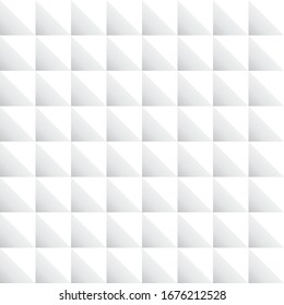 square seamless pattern shadow white background. Vector illustration