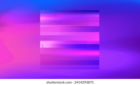 Square shape. Abstract blurred background with bright color gradients. Vibrant graphic template for creative graphic design. Vector illustration.