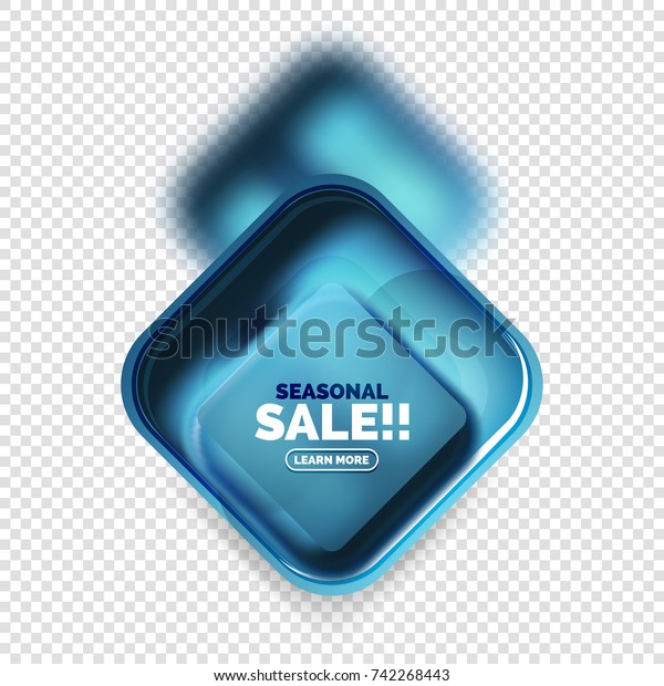 blue buttons sale