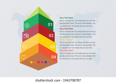 Square shape geometry logo vector image