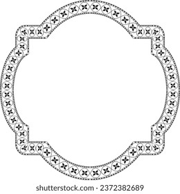 Square shape horizontal Frame vintage frames flower frame floral border decoration black Minimalist Luxury ornate art leaf Elements design silhouette black border retro badge decoration element 